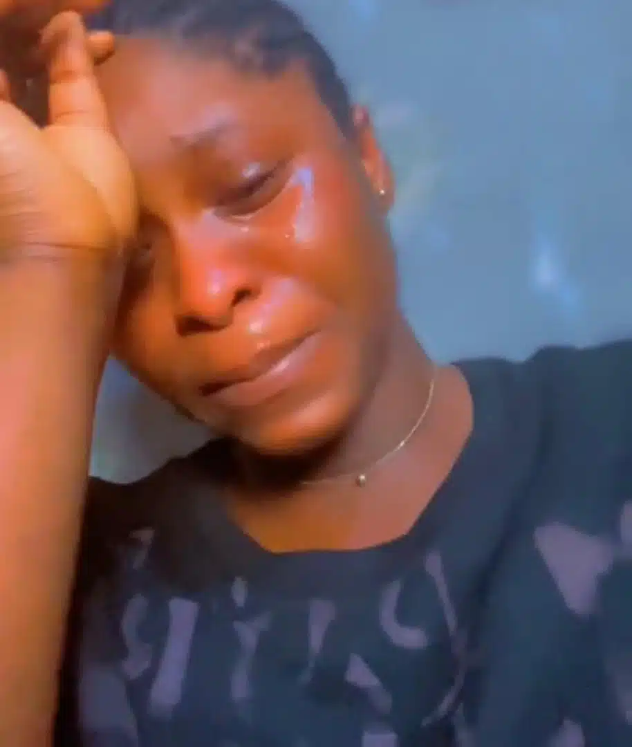 20-year-old lady in tears over inability to have children after alleged 35 abortions (Video)