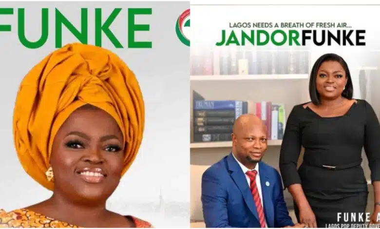 Funke Akindele deletes all politics-related posts after losing elections