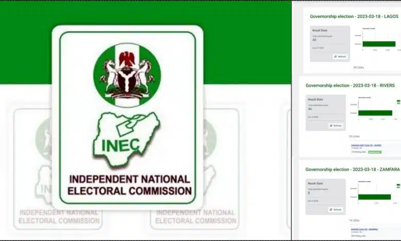 Guber Election: INEC Begins Upload Of Result On IREV Portal