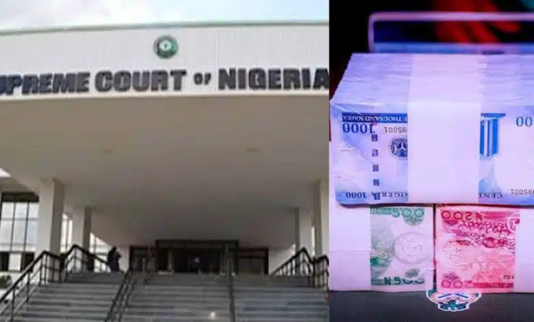 Supreme Court new naira notes December 31