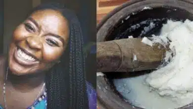 Lady heartbroken boyfriend pounded yam