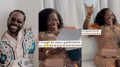 Adekunle Gold mum new house birthday