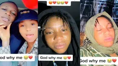 Heartbroken lady boyfriend's new girlfriend