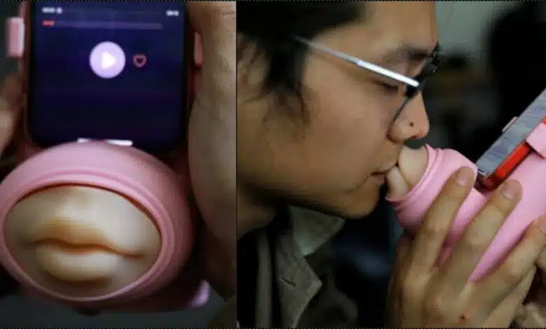 Chinese company invents kissing device to combat loneliness in long distance relationships