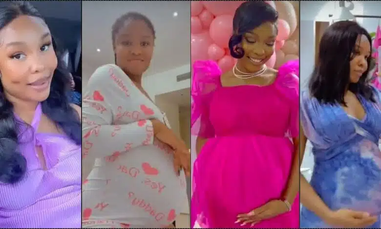 Lady wows many with stunning pregnancy transformation (Video)