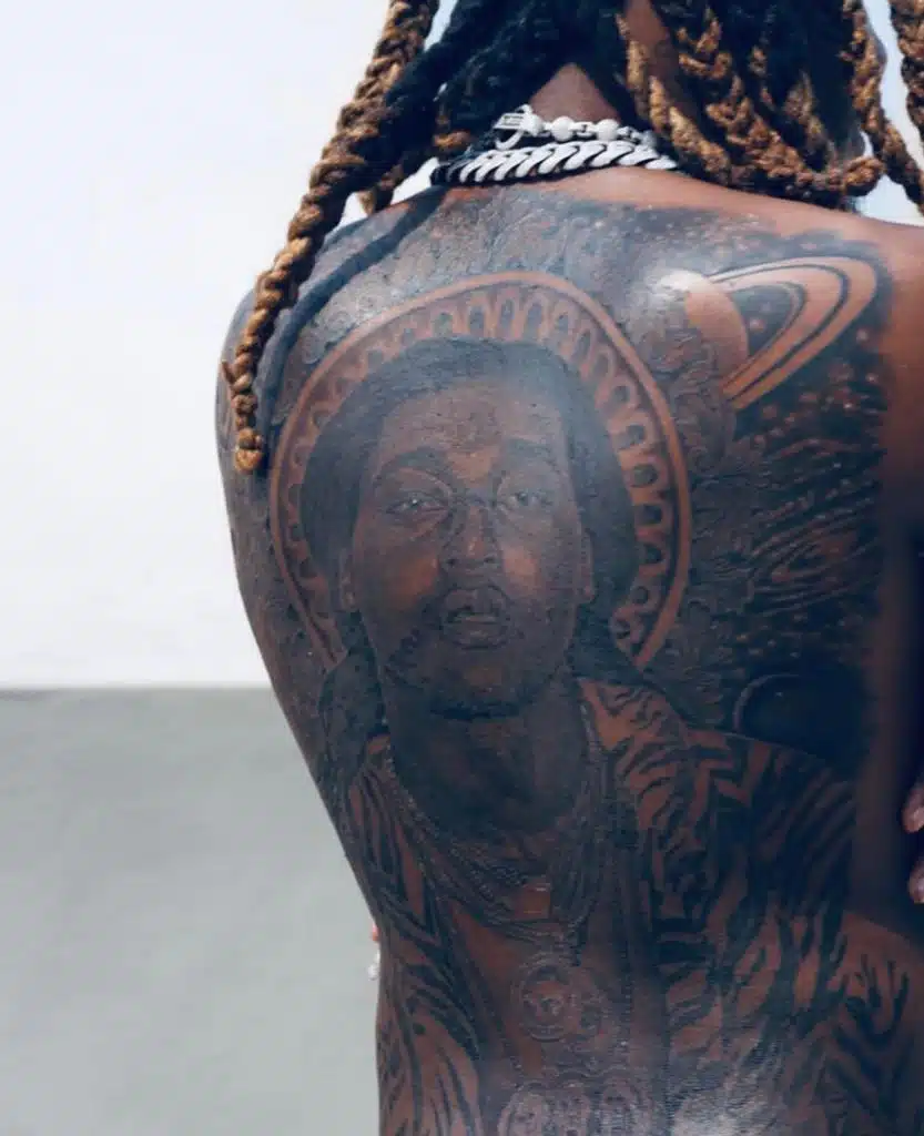 Offset's tattoo