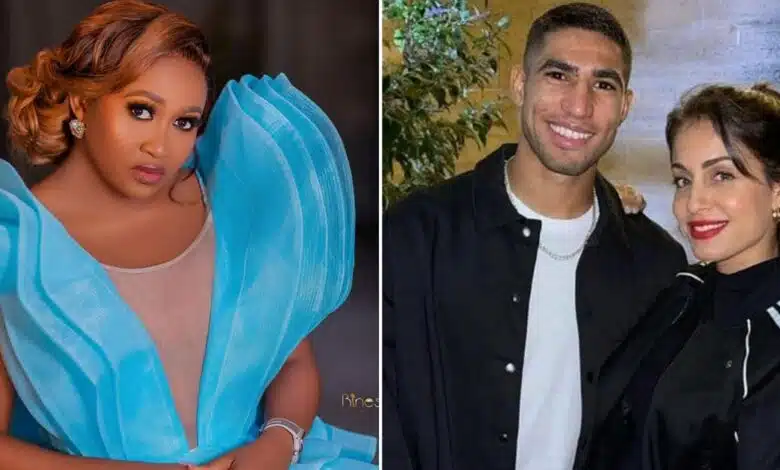 Nollywood Actress, Mary Njoku speaks on Achraf Hakimi's divorce scandal