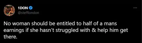 "No woman should be entitled to half of a man's earnings" — Stefflon Don Achraf Hakimi