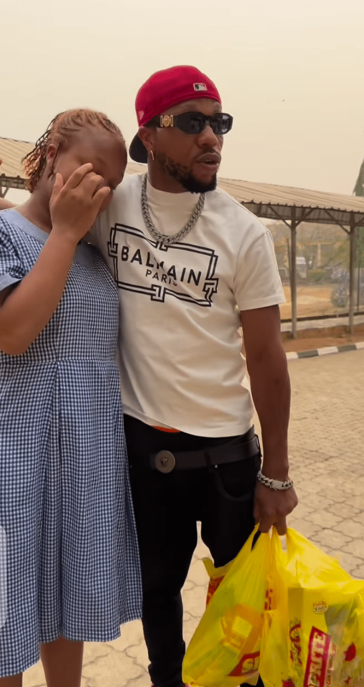 Charles Okocha and daughter