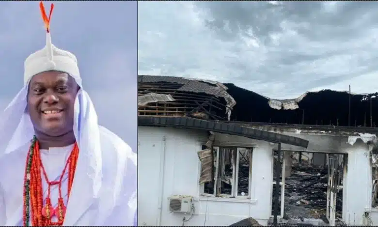 Fire outbreak razes Ooni’s palace