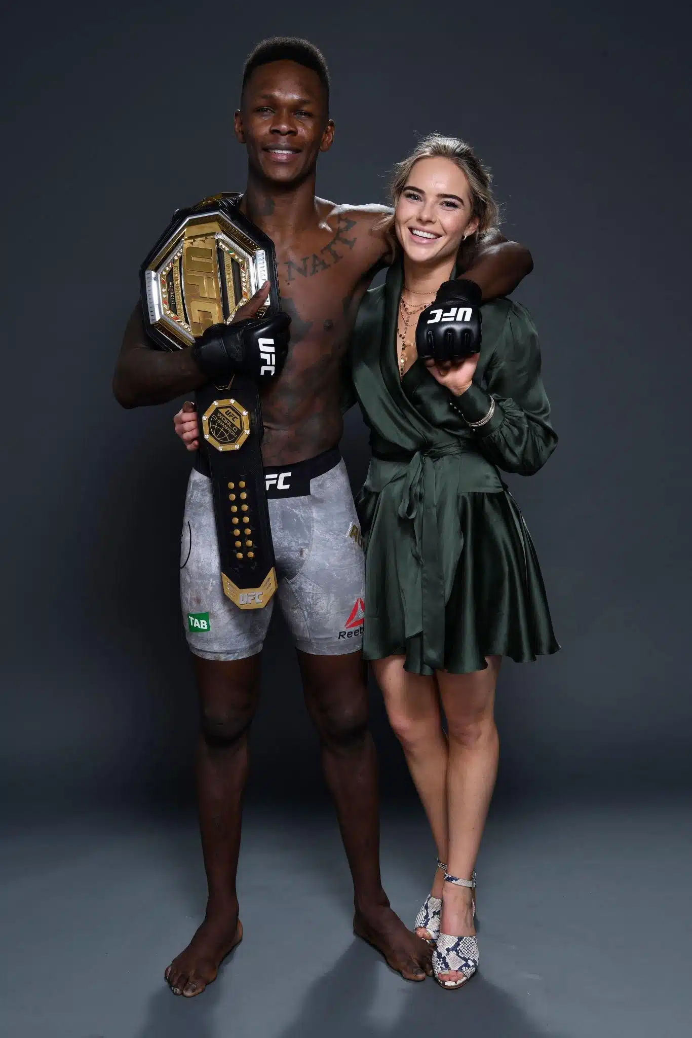 Israel Adesanya’s ex-girlfriend 