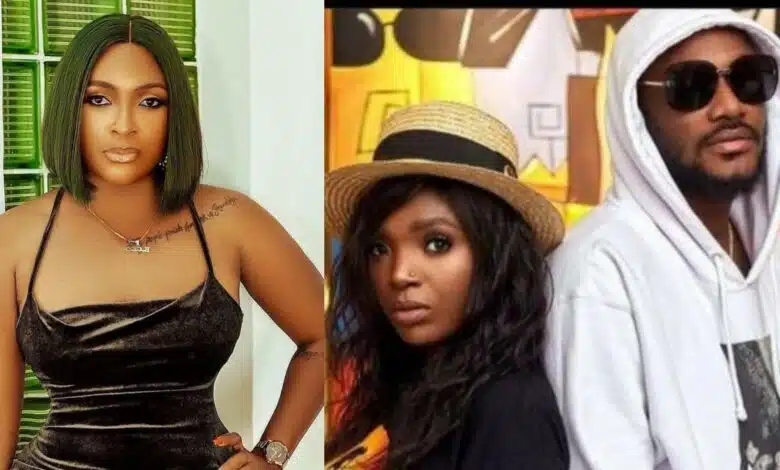 "You shouldn't be upset when he talks about things you've accepted" – Blessing CEO tells Annie after she fumed at 2Face for justifying cheating