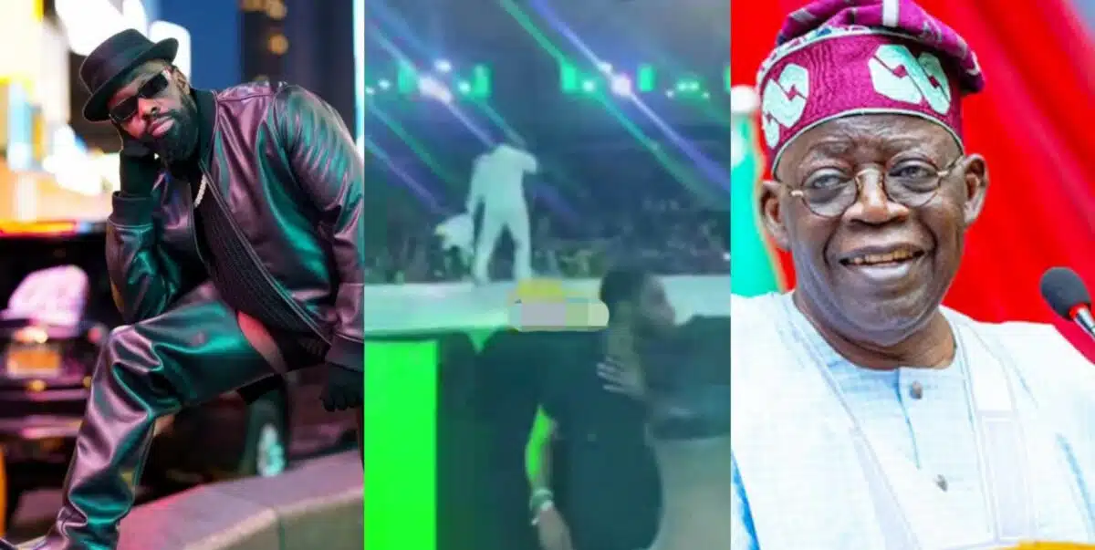 "As e dey pain them, e dey sweet us" – Timaya performs at Tinubu's pre-inaguruation concert in Abuja (Video)