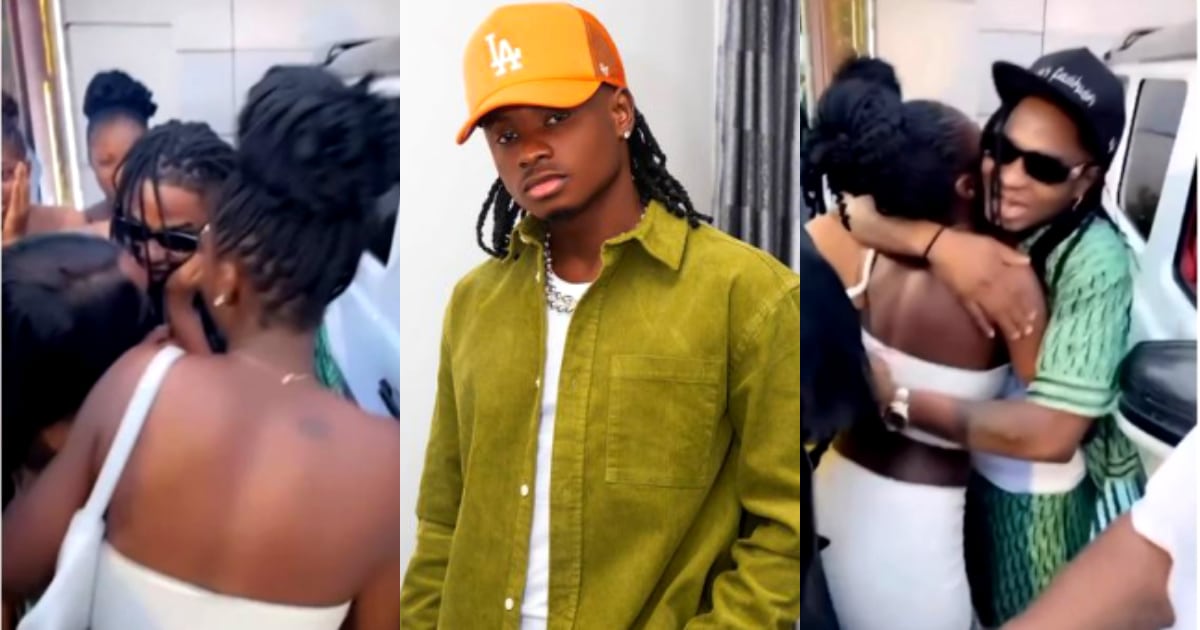 “Don’t kiss me oo” - Lil Kesh tells female fans desperate to hug him in ...