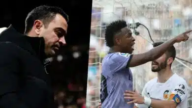 Xavi kicks against decision to rescind red card awarded to Vinicius Junior