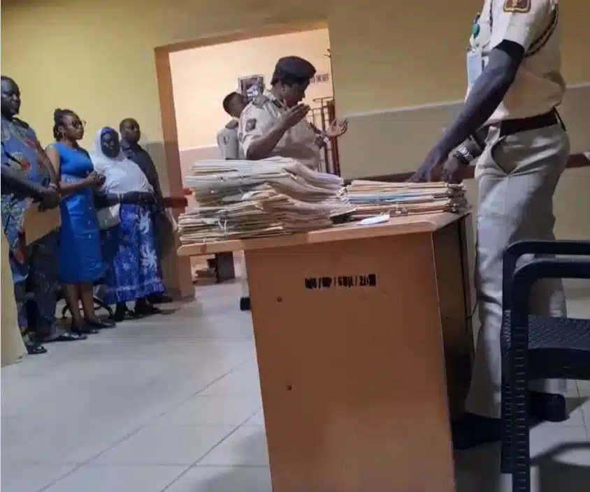 Man left confused after Nigerian immigration officials forced them to engage in long prayer session