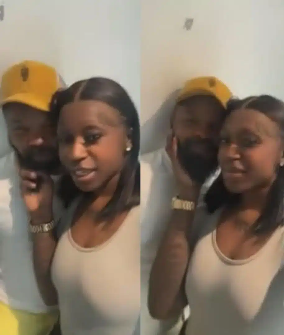 "Finally he found love" — Speculations as Nedu is spotted with mystery lady (Video)