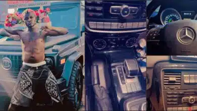 "Dem don rip you" — Speculations as Portable shows of interior of his G-Wagon (Video)