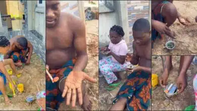 Adorable moment father bond with daughters over play-cooking (Video)