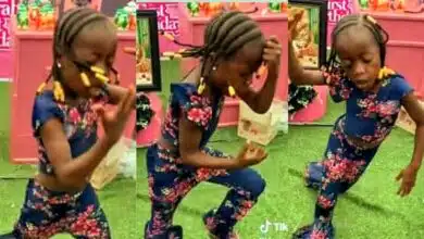 How a little girl steals the show at a birthday party with her impressive dance moves (video)