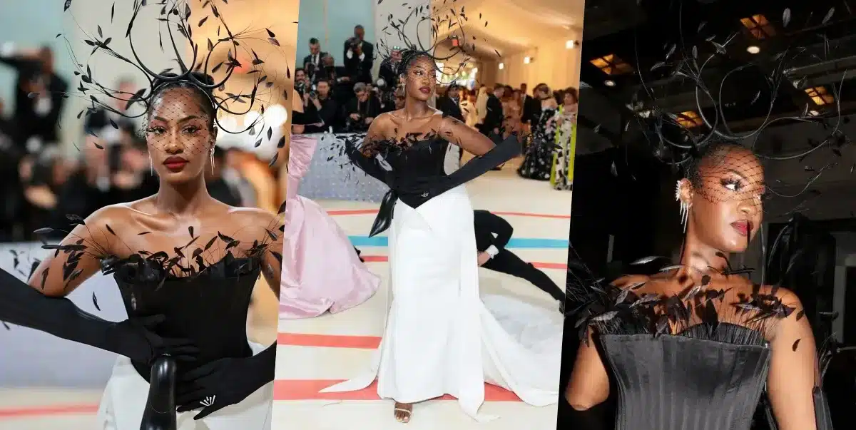 Tems is all shades of elegance as she makes MET gala debut....