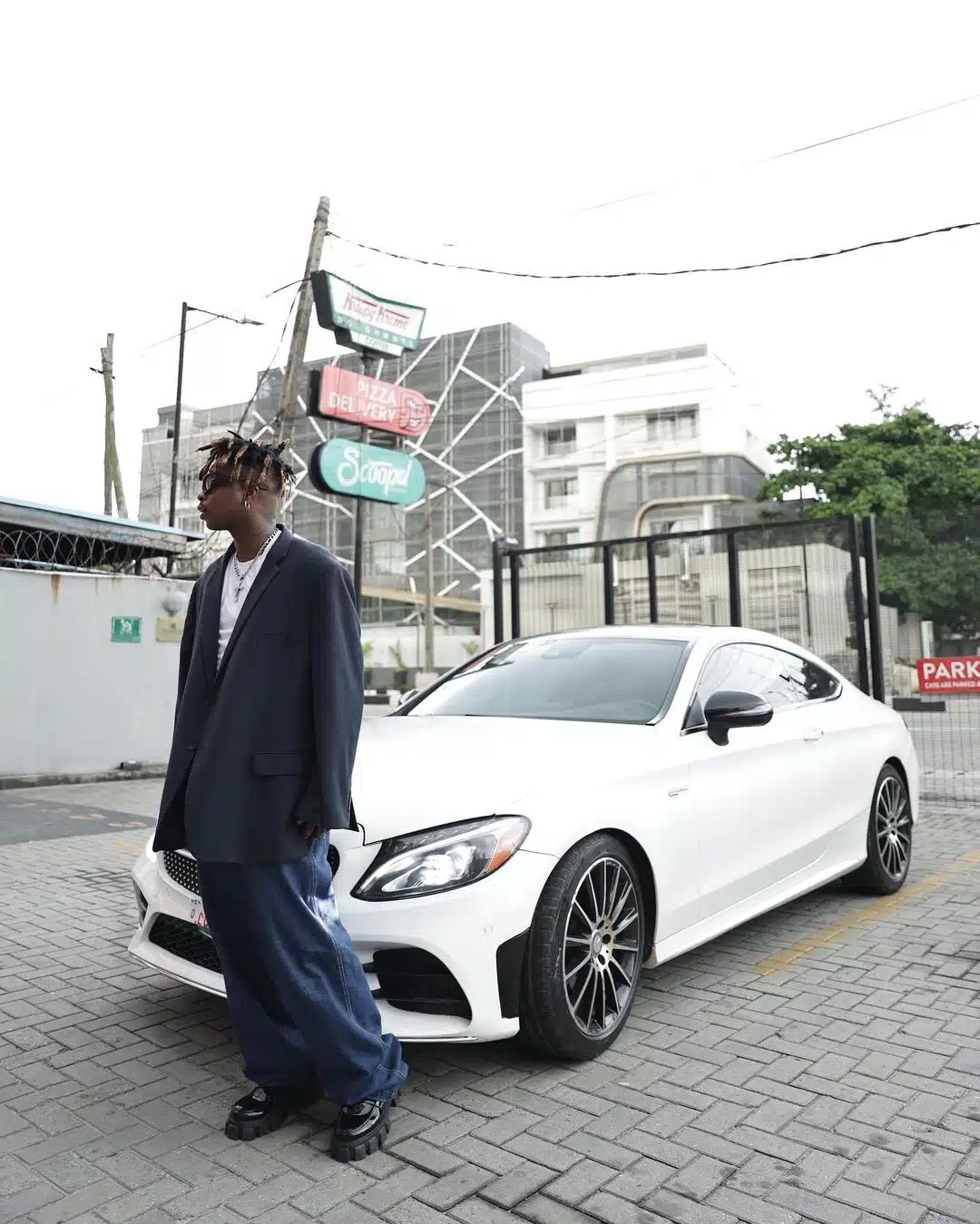 Magixx recalls past struggles as he buys new Mercedes-AMG