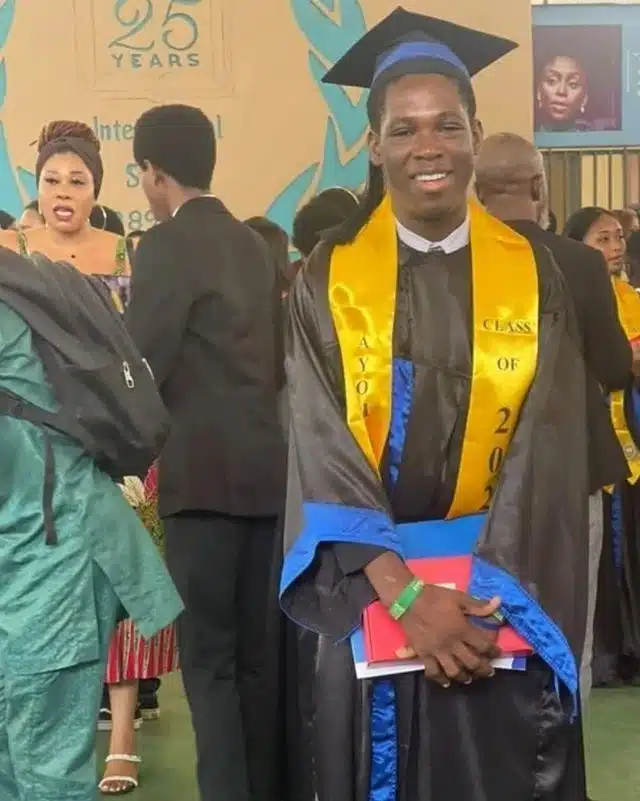 Stunning transformation of viral orange seller as he graduates school