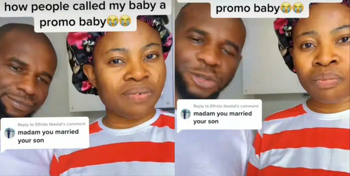 Abroad-based Nigerian lady gets pregnant for Nigerian man to save him from deportation (Video)