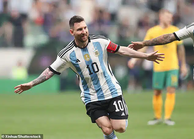 Messi scores fastest goal of his career as Argentina defeats Australia