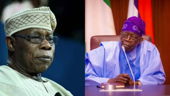 Obasanjo throws shade at Tinubu in latest interview (Video)