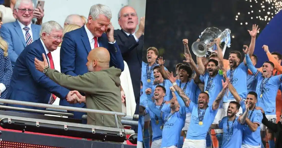 Guardiola shares details of text he got from Alex Ferguson before UCL win