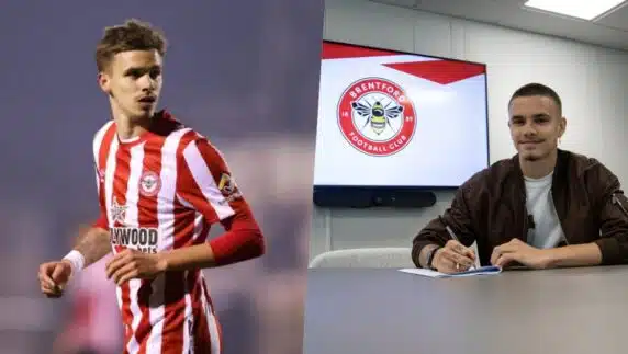David Beckham's son signs one-year deal with Brentford's B team