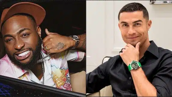 "Cristiano Ronaldo is my very good friend" — Davido