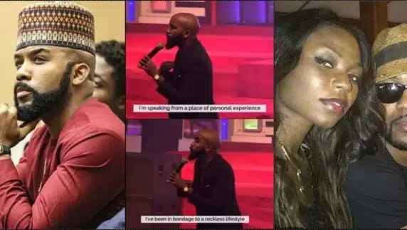 Throwback sermon of Banky W supposedly hinting at his alleged affair with Niyola 