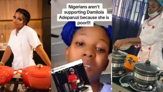 "If you can't support her, then let her be" - Nigerian lady calls out Nigerians for hating chef Dammy (Video)