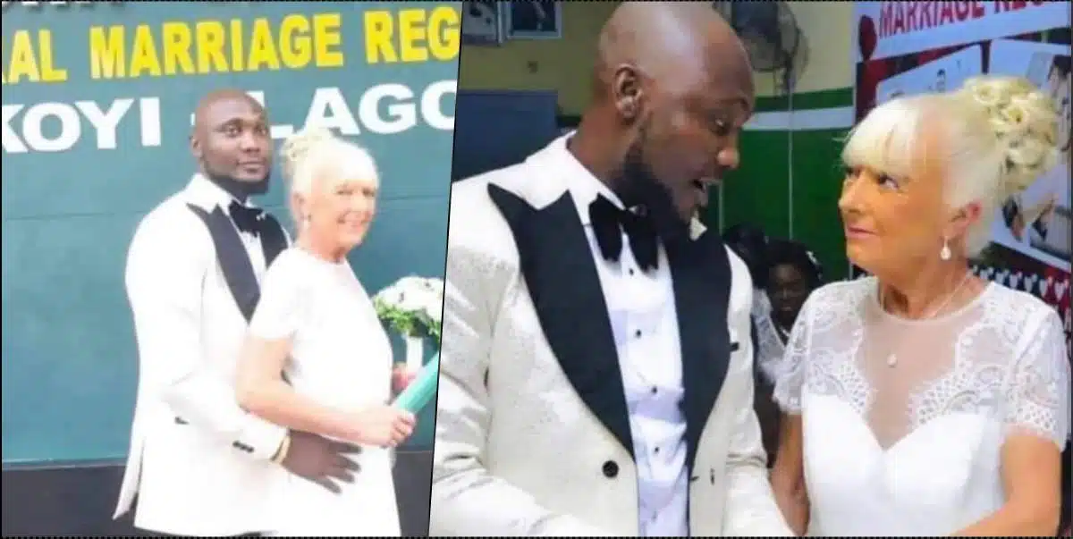 Nigerian man weds older British woman