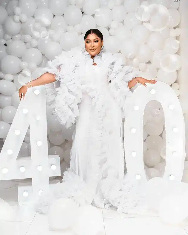 Uche Elendu dazzles as she marks 40th birthday