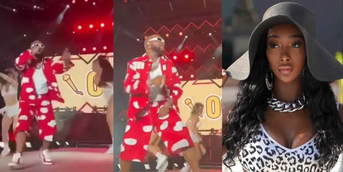 Davido aparece no Afronation Portugal em meio a escândalo de gravidez, Anita Brown reage (Vídeo)