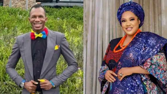 Drama ensues as Daniel Regha snubs Toyin Abraham after she demanded to see him at event