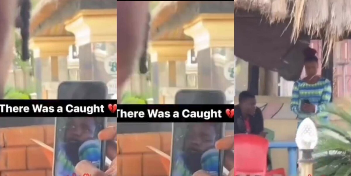 Man sees girlfriend on date with another man, tests her with video call