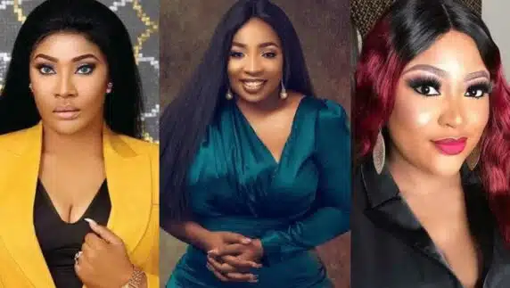 "Them dey knack anything" – Angela Okorie continues to drag Anita Joseph, Uche Elendu; spills more secrets