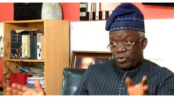 "Some politicians in Aso Rock standing trial for looting country's treasury" ― Falana