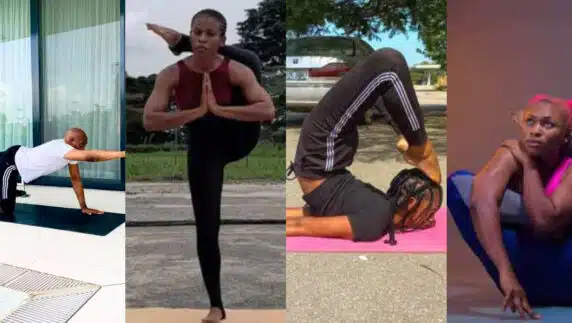 3 Nigerian ladies show unbelievable flexibility, win N100k on Facebook challenge