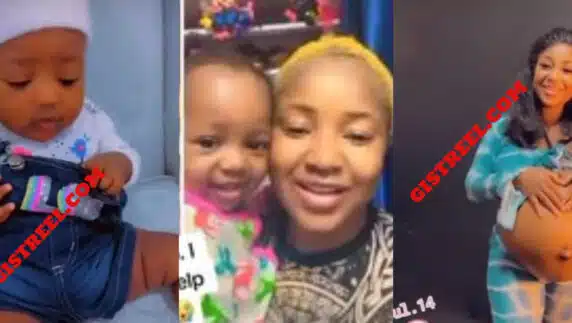 "Davido DNA strong" - Reactions as Ghanaian lady also pops up with alleged baby of Davido