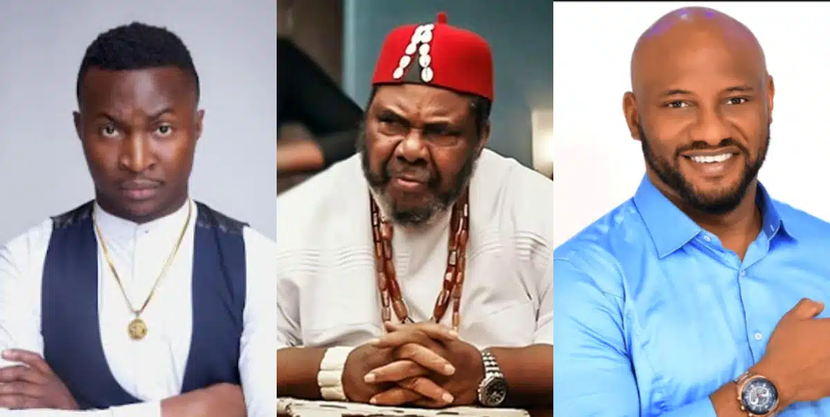 “Lion no dey born goat, but una sure say na Pete born Yul” - Funnybone trolls Yul Edochie