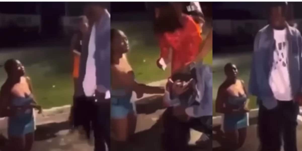 Nigerian man breaks down as he catches girlfriend working as a call girl