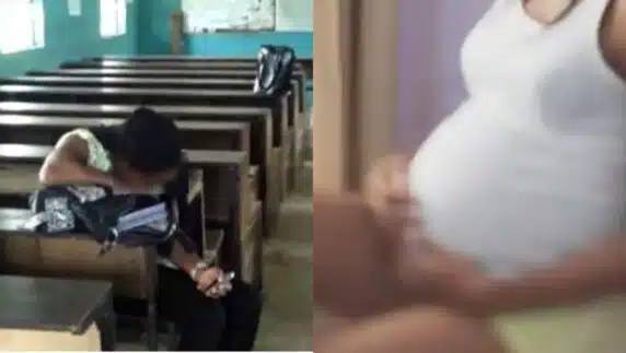 Lady reportedly pregnant after sleeping with lecturer for good grades