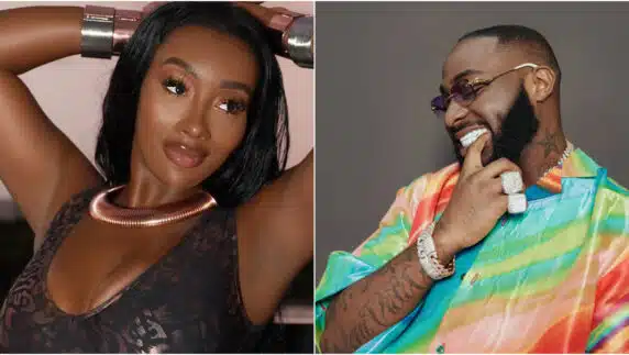 "Davido is busy disturbing my line despite everything" - Anita Brown to those dragging her