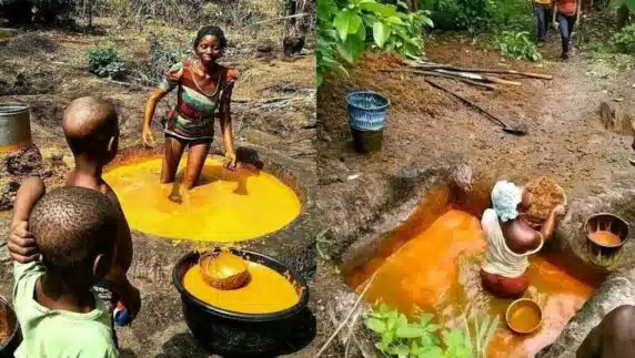 Women Palm Oil