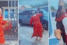 "They didn't even return her energy" - Reactions trail video of grandmother dancing as her grandkids paid her a visit